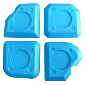Reiß-Kraft Profi-Fugenglätter Set, Inhalt 4 Stück